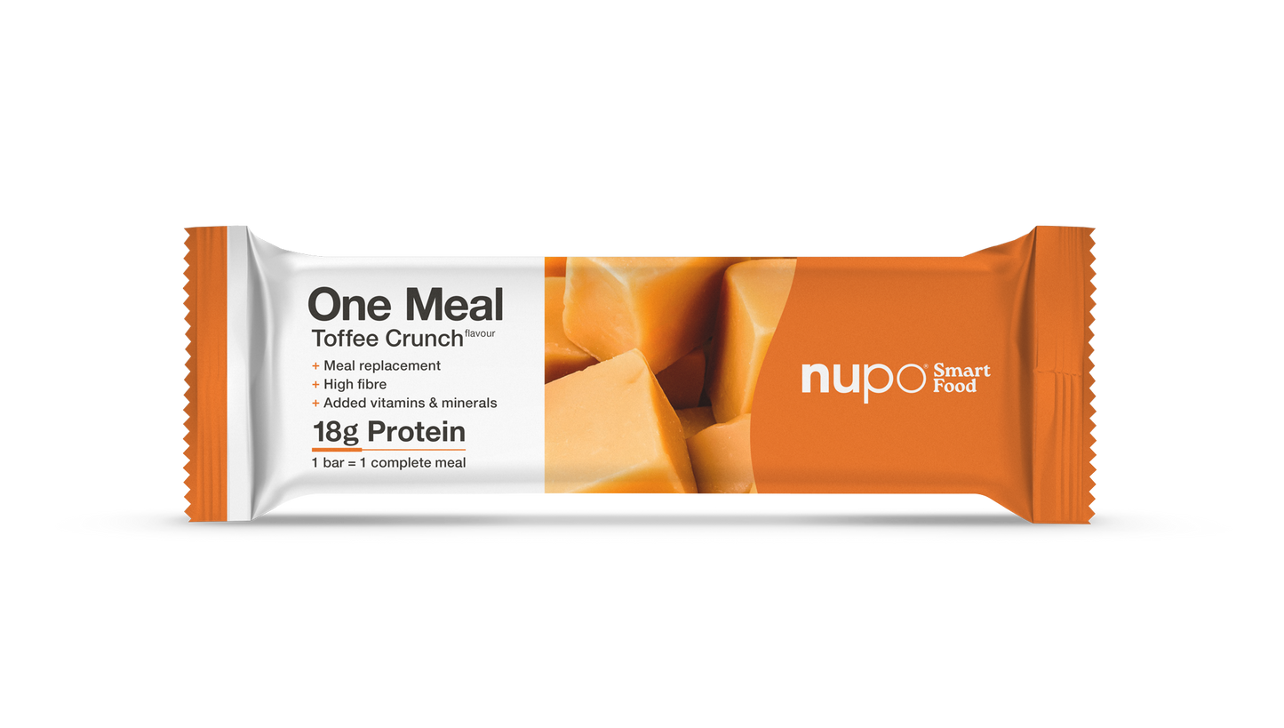 Nupo One Meal Бар – Toffee Crunch 60g