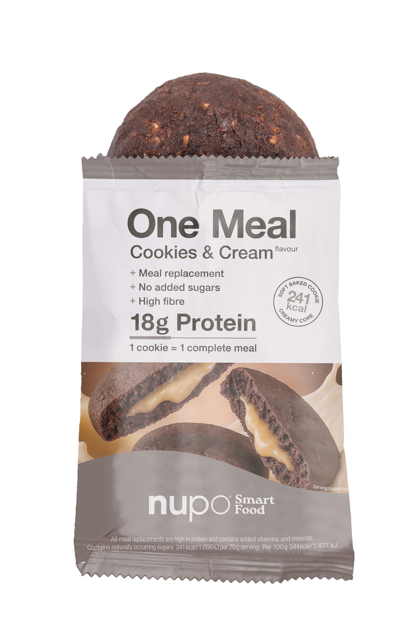 Nupo One Meal – Мека бисквитка Cookies & Cream 70g