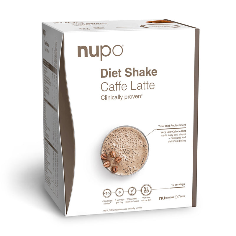 Nupo Diet Shake – Coffee Latte 12 servings