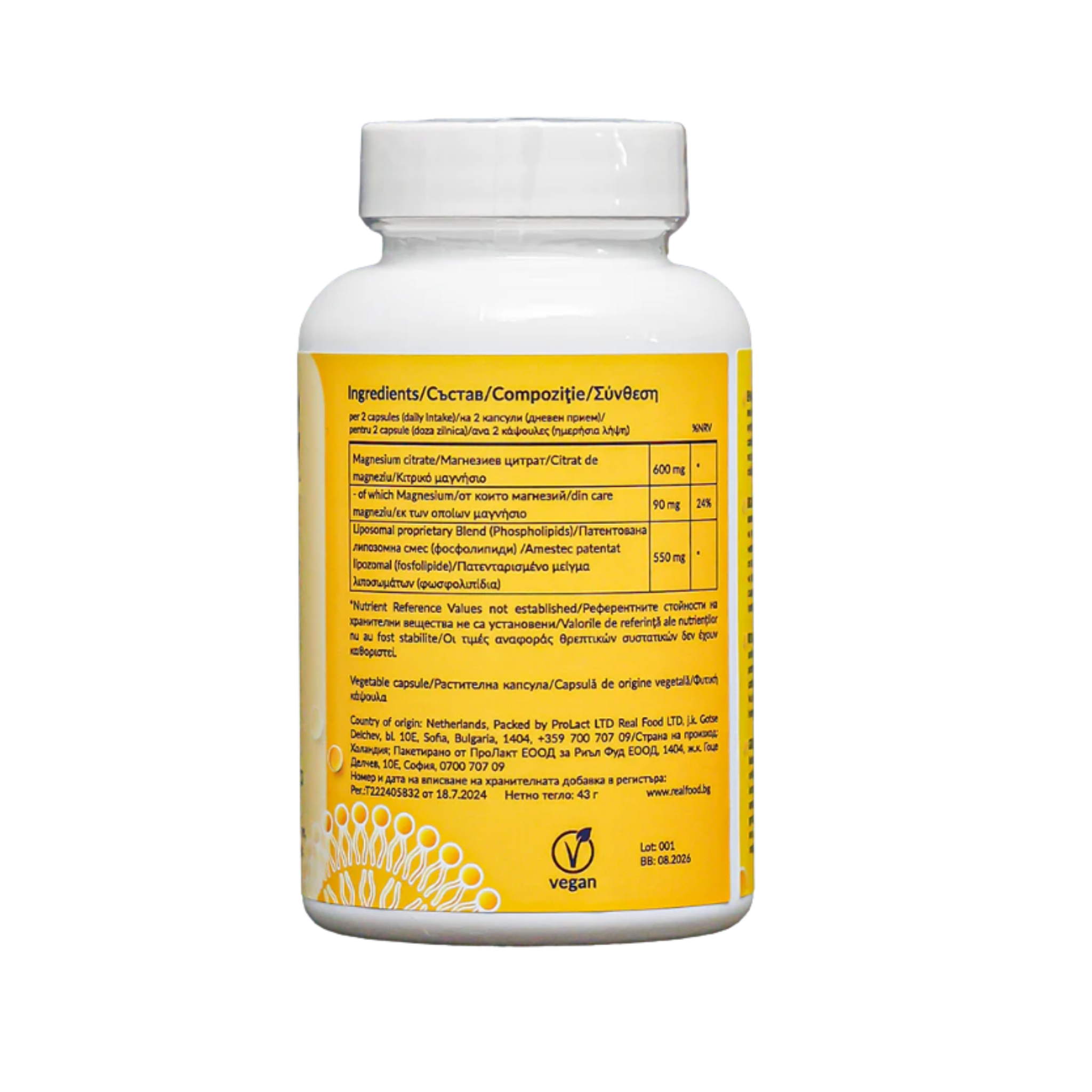 Liposomal Magnesium RealFood