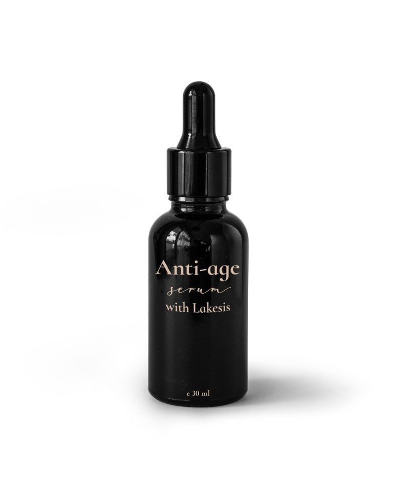 Anti-aging serum with Lachesis and Immortelle, 30 ml