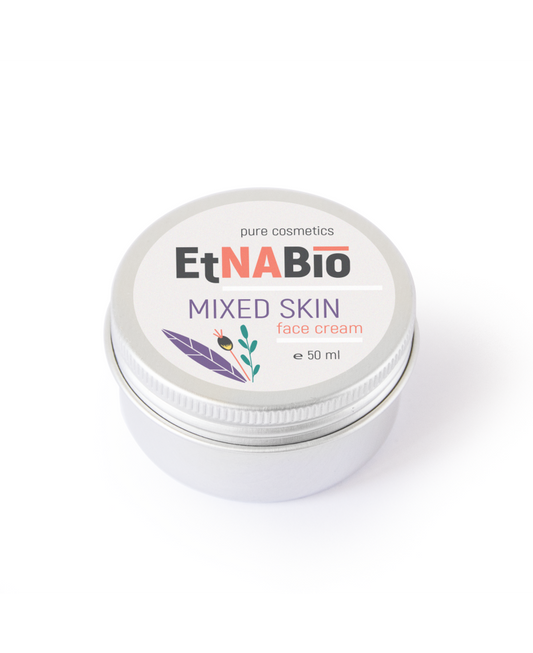 Крем за лице за смесена кожа EtnaBio, 50 ml
