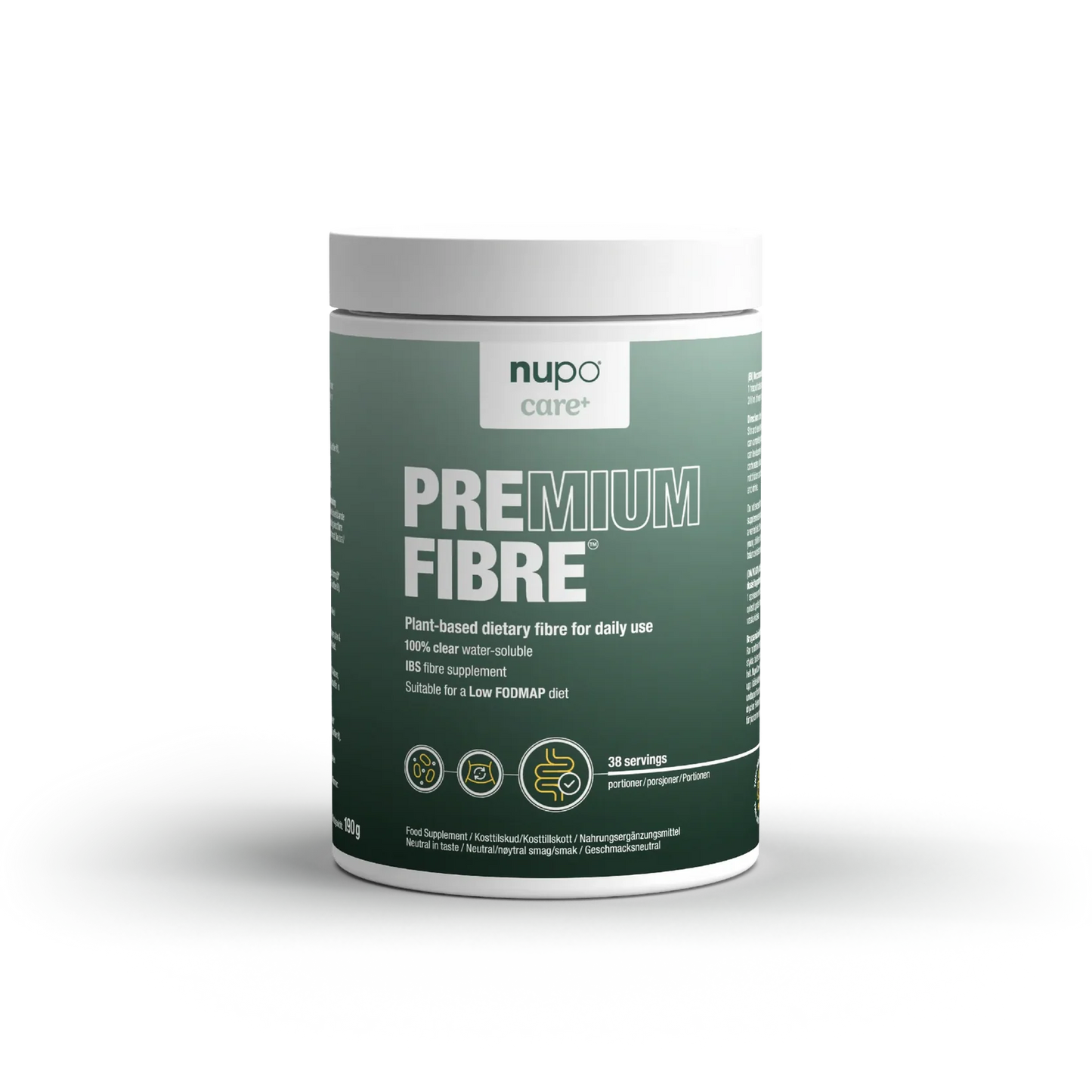 Nupo Care+ Премиум Фибри Бърз Метаболизъм, 190g