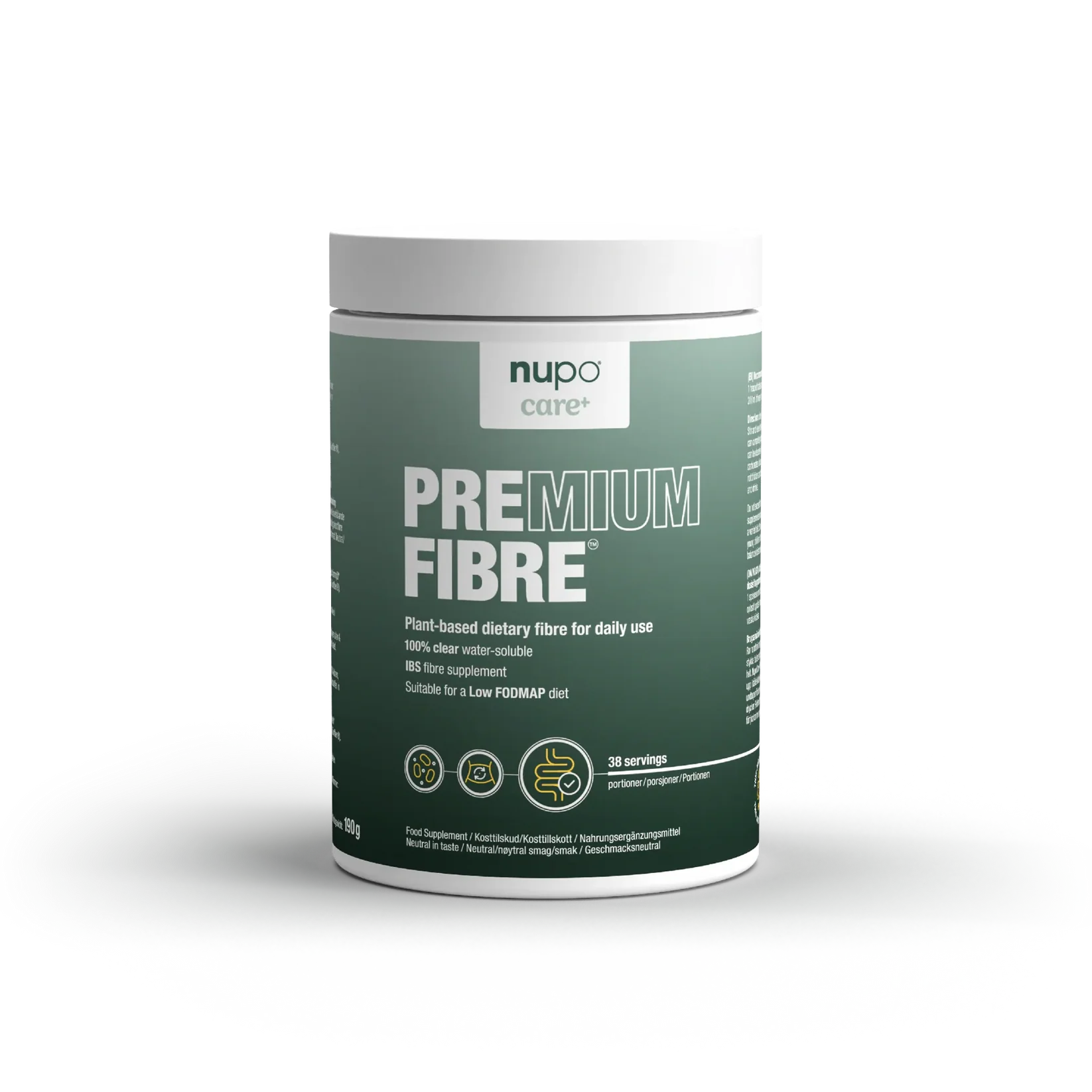 Nupo Care+ Премиум Фибри Бърз Метаболизъм, 190g