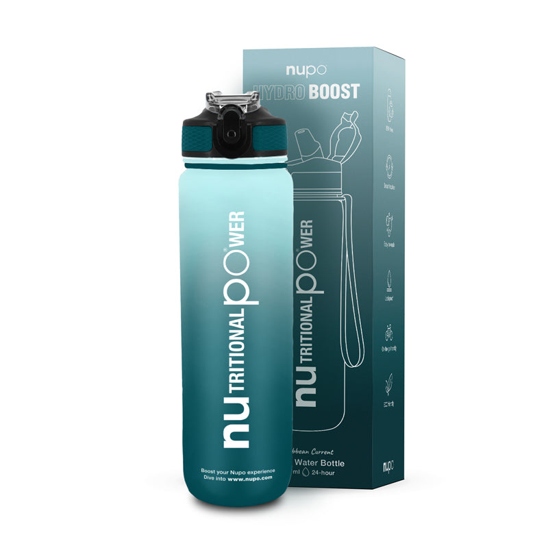 Nupo Smart Water Bottle - Caribbean Blue