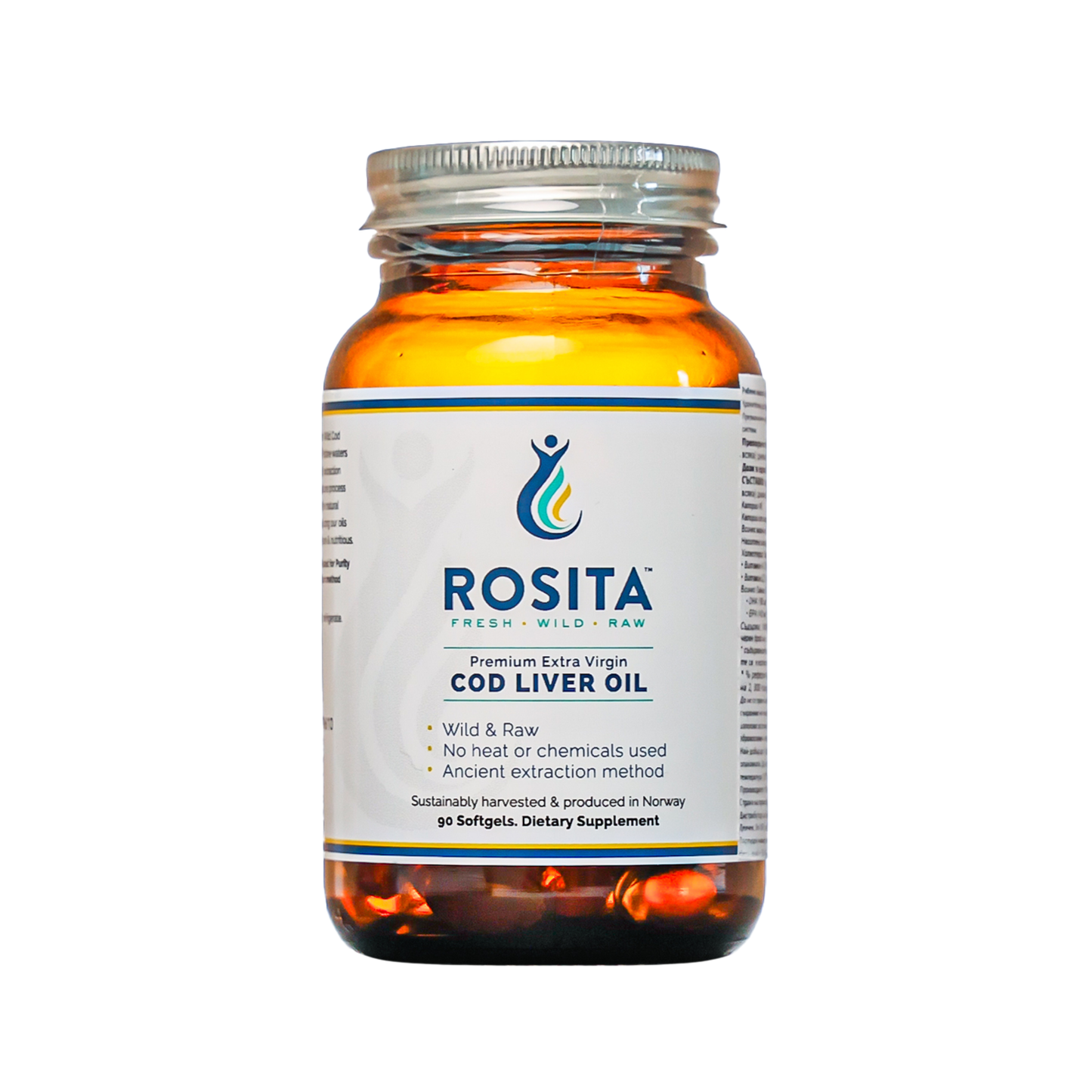 Cod Fish Oil – EVCLO Softgels (Capsules)