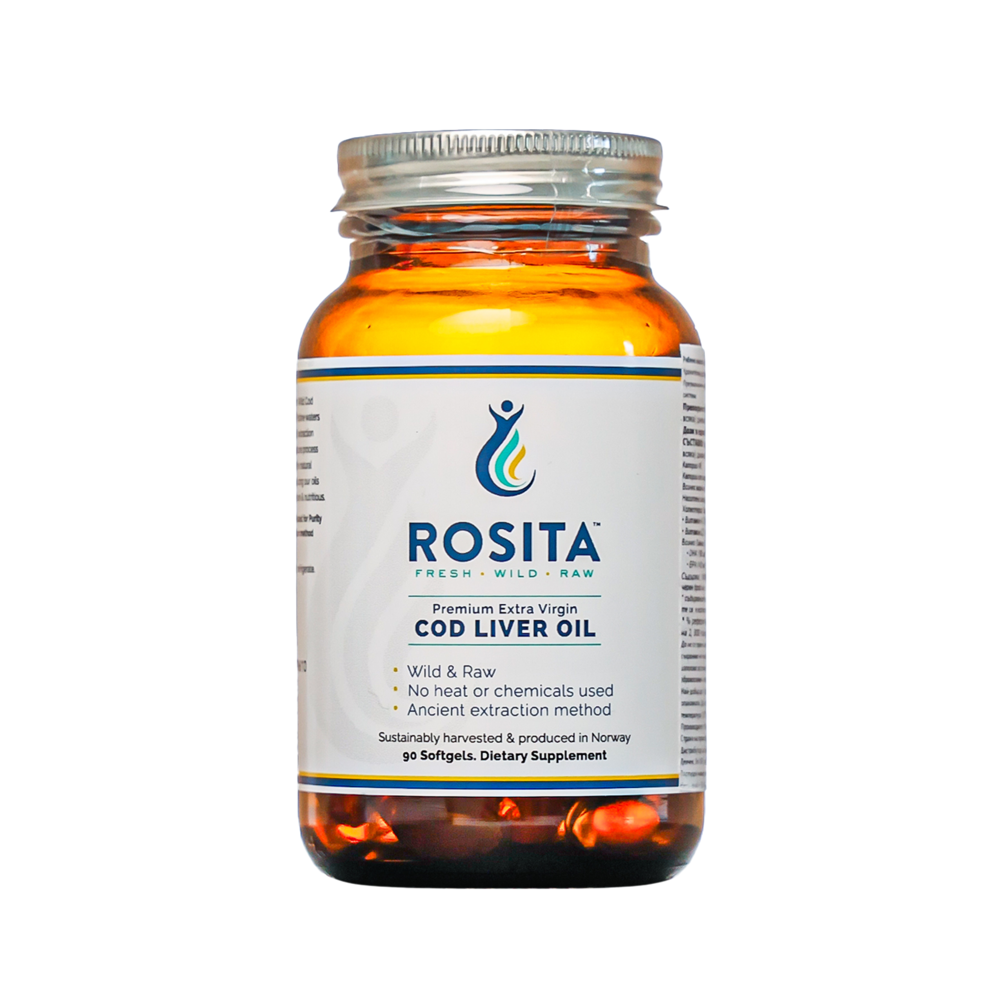Cod Fish Oil – EVCLO Softgels (Capsules)