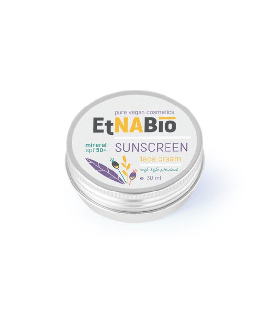 Слънцезащитен минерален крем SPF 50, EtnaBio 30 ml